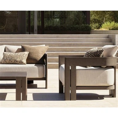 Metaal buitenmeubels bank